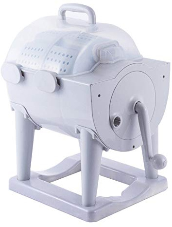 daily supplies Mini Tragbare Handwaschmaschine,Nicht Elektrische Handwaschmaschine Mit Trockner Umweltfreundliche Kleine Waschmaschine,Mit Automatischer Entleerung,Für Schlafsaal/Camping
