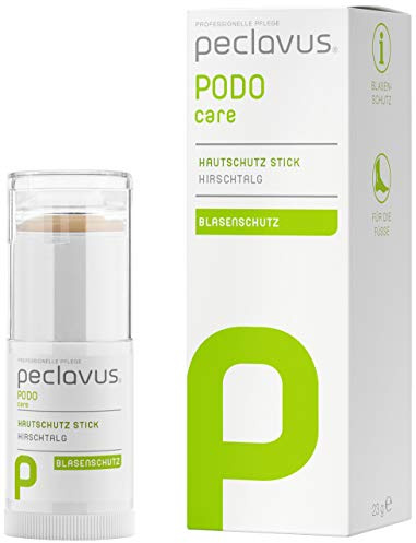 peclavus PODOcare Hautschutz Stick 23 g | Schützender Pflegestift | bildet Schutzfilm auf strapazierter Haut | NATRUE-zertifizierte Naturkosmetik