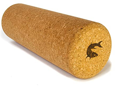 Rodillo del masaje del corcho 16 pulgadas de tamaño de viaje natural respetuoso del medio ambiente NINGÚN rodillo de