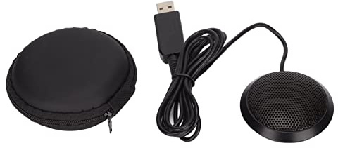 Annadue 360 ° Omnidirektionales USB-Konferenzmikrofon Freisprecheinrichtung Kondensator-PC-Mikrofon für Videokonferenzen, Aufzeichnungen, Skype, Online-Meetings Spiele Chat-Unterricht