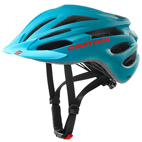 Cratoni Pacer Jr Helmet Blau/Petrol Matt M