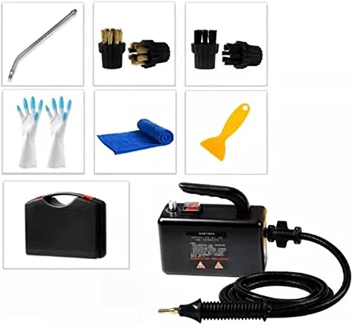 AADECOR Limpiador de Vapor Multiusos con Accesorios, Potente vaporizador de Alta presión para tapicería, hogar y Ventanas, alfombras, Cocina, Cocina