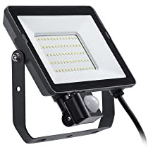 Philips ProjectLine strålkastare 30 W, 3 000 K, svart, med sensor