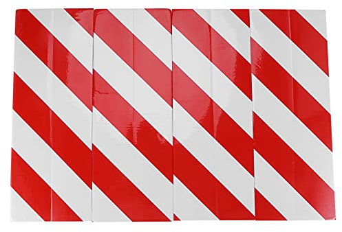 OWLEEN Lot de 4 protections murales en mousse pour parking, garage, protection des bords de mur de voiture, mur de garage, coins muraux et pare-chocs