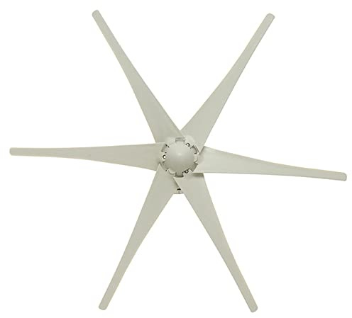 Turbinas eólicas Turbinas eólicas domésticas horizontales de 6 Palas, 5000W 12V 24V 48Volt Generador de Viento Turbinas de energía de Molino de Viento