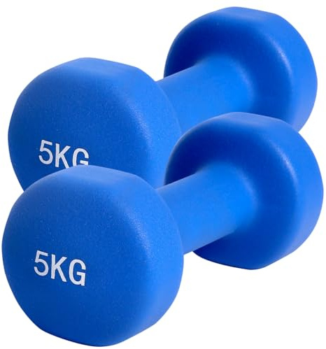 Train Hard® Hanteln Neopren 2er Set Kurzhanteln Frauen Hantelset Kleine Hantel Kurzhantelset