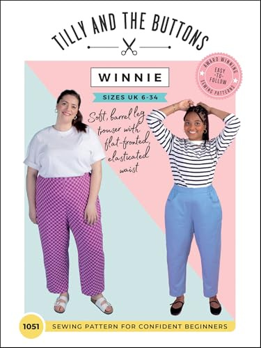 Tilly and the Buttons Winnie Trousers Sewing Pattern UK 6-34