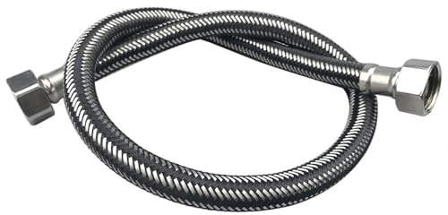 Flexible Douche Tuyau De Chauffe-eau Flexible En Acier Inoxydable, 50cm, For Salle Bains, Cuisine, Douche, Tête, Plomberie For Maison, Hôtel