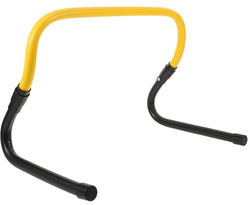 Cabilock Ostacoli per L’Allenamento di velocità e Agilità Regolabili Barre per Agilità in Plastica Resistente Ostacoli Portatili Smontabili per Allenamento Calcio e Sport all’Aperto
