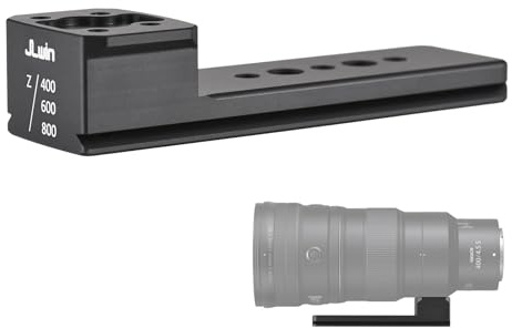 Swiss Photographers - Treppiede con obiettivo a collare 180, 400 mm, 600 mm, 800 mm, supporto sicuro per teleobiettivo fotografico
