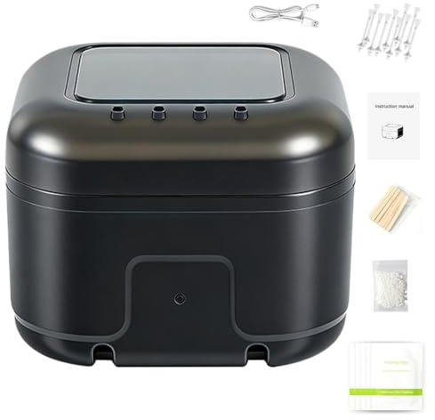 Kit d'épilation nasale à la Mini chauffe-portable | Kit d'épilation nasale pour homme pour visage, soin visage maison, peau, corps, sourcils, maillot, jambes, aisselles,