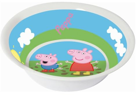 Peppa Pig De Childrens mélamine Profond Mug