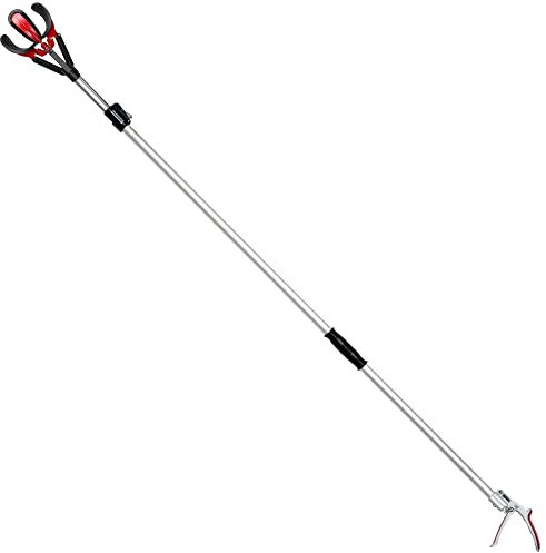 Darlac Extendable Grabber – Telescopic Fruit Picker with Large Grippers Ideal for Apple Picking – Extends to 3 Metre