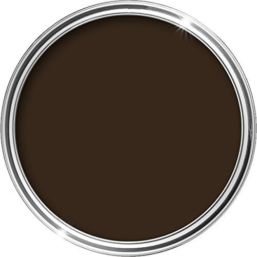 HQC Barn Paint 5L | Garden and Outdoor Wood Paint | Furniture and Fence Protection | Quick-Drying Brown