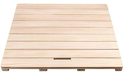 ZXCVBAS Tarima para Ducha De Bambú, Accesorios De Baño De Bambú Esterilla De Ducha, Alfombra De Ducha De Bambú Resistente para Bañera Interior O Al Aire Libre, Personalizable,30x60cm/12x24in