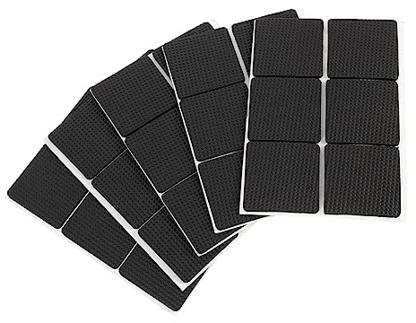 Generic 54pcs -Skid Table Feet Mat Non- Furniture Gliders for Home Office Floor Protectors Reduce Noise Prevent Scratches Hardwood Tile