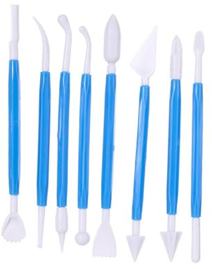 NUOBESTY 4juegos Cortador De Grabado Para Herramienta Para Esculpir y Modelar Para Manualidades Artísticas Arcilla Polimérica Color Morado