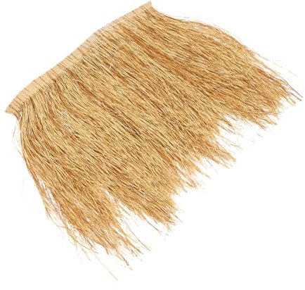 BESPORTBLE 2pcs Simulated Thatch Roof Artificial Thatch Roof for Garden Park Decoration Fake Straw for Outdoor Shade DIY Simulation Straw