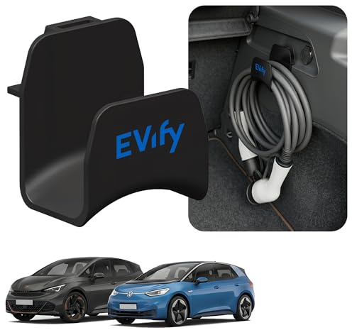 EVify Typ 2 Kofferraum Kabelhalterung für VW ID.3 & Cupra Born – Passgenauer Kofferraum Kabelhalter & Kabel-Organizer