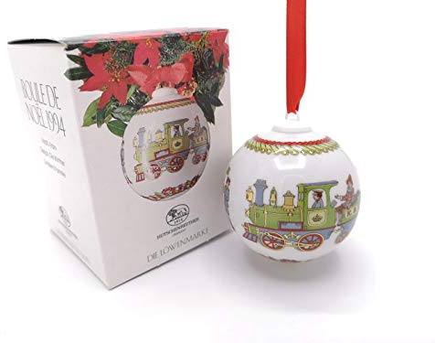 Hutschenreuther Weihnachtskugel 1994*Rarität, Porzellankugel, Weihnachten, Baumanhänger, Anhänger, Baumschmuck, Ornament