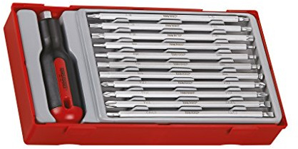 Tengtools TTMD12D-Set di cacciavite con doppia punta punta