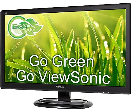 ViewSonic VA2265SM-3 22-inch Full HD LED Monitor (1920x1080 95% sRGB VGA DVI Speakers) - Black