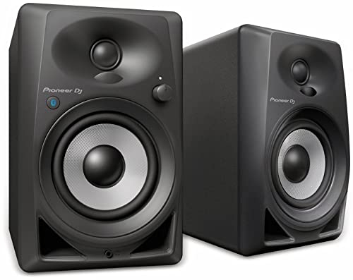 Pioneer DJ DM-40BT Bluetooth Studiomonitore, Schwarz