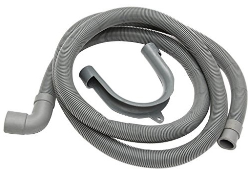 Blesiya Tuyau D'évacuation De Machine à Laver, Tuyau D'évacuation Avec Support, Support D'eau Résistant, Flexible - 2,5 m