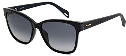Police Unisex SPLG44 Sunglasses, 0700, 56
