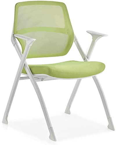 OLOTU Stuhl Simplicity Event-Stuhl Klischeehafter Schwamm-Klappstuhl Atmungsaktiver Mesh-Rückenlehnen-Stuhl Flaschenzug-Version Personalsitz Besprechungsraum Leicht