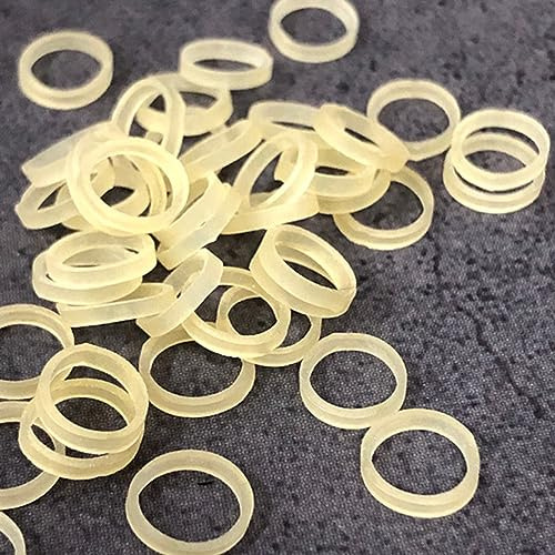 100pcs Super Rubber Bands For Flipper Coins Folding Coins Bitten Coins Magic Accessories Magician Coins Magic Tools Tricks