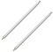 OTOTEC 2 antenas telescópicas de rosca M3 de 7 secciones para radio AM FM Radio TV RC Car Aircraft Controller Reemplazo Control Remoto Accesorio Longitud estirada 730 mm