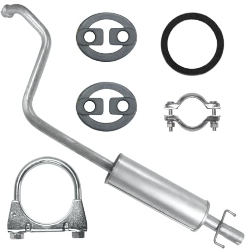 Polmo Schalldämpferset Auspuff Mitteltopf für Yaris Verso 1 I P2 1999-2005 1.3 1.5