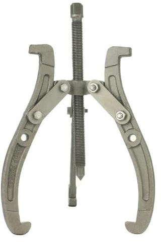 10 Gear Puller,3 Jaw Puller for Pulley Gear Bearing Flywheel Removal,2 Jaw / 3 Jaw Puller with Reversible Jaws, Bearing Puller Suitable for Automotive Repair and Industrial Maintenance (10in)
