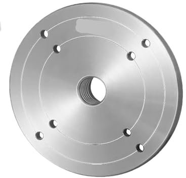 MUHM Placa Frontal de Torno de Madera M33 M18, Mandril de torneado roscado de 1 Pulgada, Placa Frontal de carpintería con Brida de 2 3 4 6 (Color : 150mm- M33x3.5)