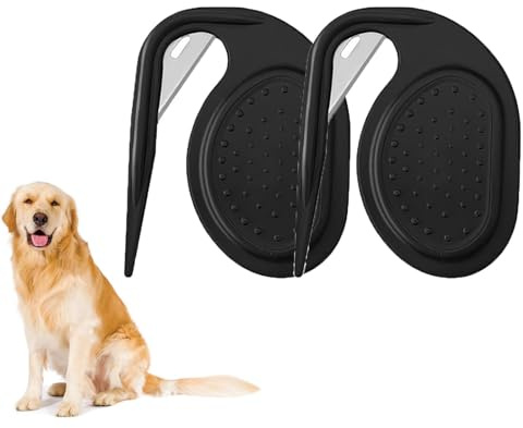 Hundepfleger Fellkamm, Entfilzungsmesser Katze, Knitting Comb Katze, Entwirrer, Entfilzungsmesser Katze Hund, Haarentfernungskamm Für Hunde Und Katzen, Für Langes Und Lockiges Haar