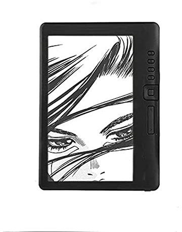 Lector de libros electrónicos delgado de 7 pulgadas con función de música y vídeo, EPUB, PDF, TXT, FB2, PDB, compatible con marcapáginas, experiencia de lectura, 8 GB de almacenamiento