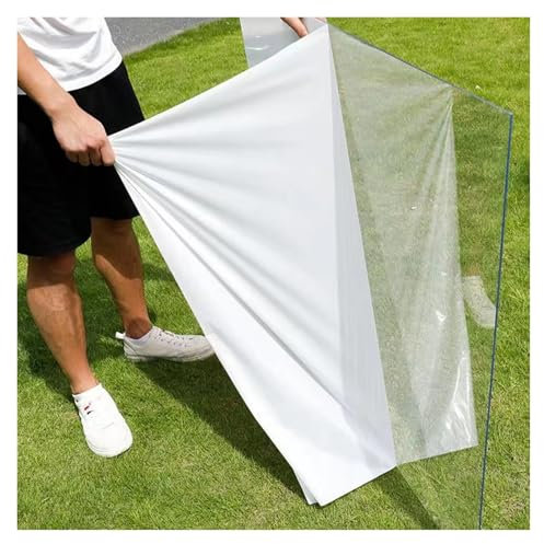 Clear Polycarbonate Plastic Sheet Durable Pergola Roofing Canopy Cover Easy to Cut & Bend Greenhouse Endurance Board for Outside Garden 0.6x20m Ideal for DIY Projects