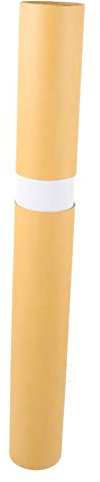 Holibanna Boîte De Rangement En Papier Kraft 6,5 x 50 Cm, Bidon Multifonction Épais, Boîte à Thé Vierge Pratique, Conserve La Fraîcheur, Stockage Alimentaire Domestique