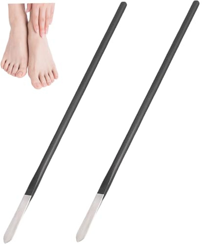 2Pcs Foot Corn Remover Tool, Non-Slip Stainless Steel Pedicure Knife, 6 Inch Sharp Foot Scalpel, Replacement Professional Pedicure Tools