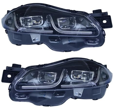 UMDJJU Per Jaguar XJ Per XJL 2012-2019 Faro Anteriore Proiettore Faro Per Auto Accessori Per Auto Faro A LED Per JAGUAR Fari Principali Anteriori