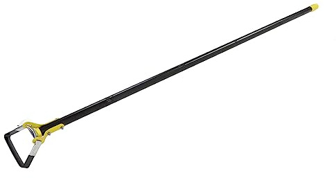YolieraArt Hula Binette de désherbage réglable en acier inoxydable de 1,5 m avec action push-pull et étrier pour la culture du sol et le contrôle des mauvaises herbes