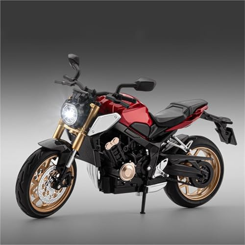 För CB650 Alloy Off Road Motorcykelmodell Diecast Metal Collection Children Leksaksmotorcykel Presenter 1:12