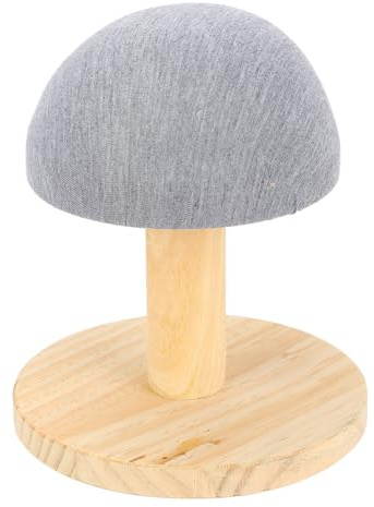 Naroote BH Trä Strykbräda, Mini Strykpall Bärbar Strykbräda Svampformad Design med Stabilt Stativ, Perfekt för Kragar Hattar BH Kläder, Kompakt Design