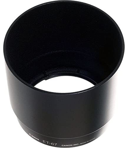 Canon ET67 Lens Hood for EF100mm f2.8 Macro USM,Black