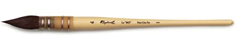 PINCEAU RAPHAEL LE 803 PETIT GRIS PUR N°4