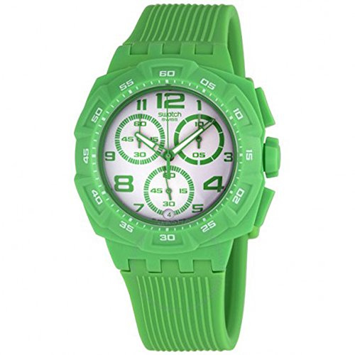 Swatch Herrenuhr-Chronograph Green Master SUIG400
