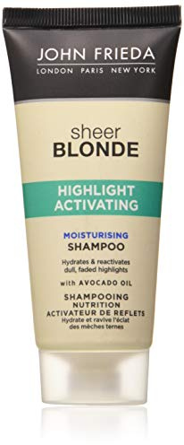 John Frieda Sheer Blonde Highlight Aktivierendes, feuchtigkeitsspendendes Mini-Shampoo, 50 ml