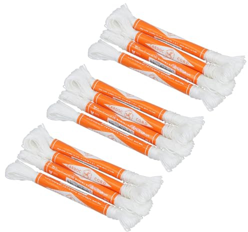 Cardoc Cord Braided Nylon Chalk Brick Line Size A 18m Building (12 Pack) TE239