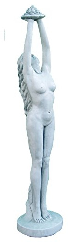 Antike Griechische Wasser Fontäne Frauen Statue Nackte Statue Gartenfigur